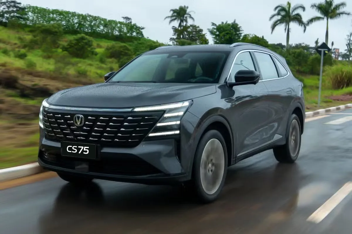 CAOA Changan CS75: Conforto e tecnologia para torcedores
