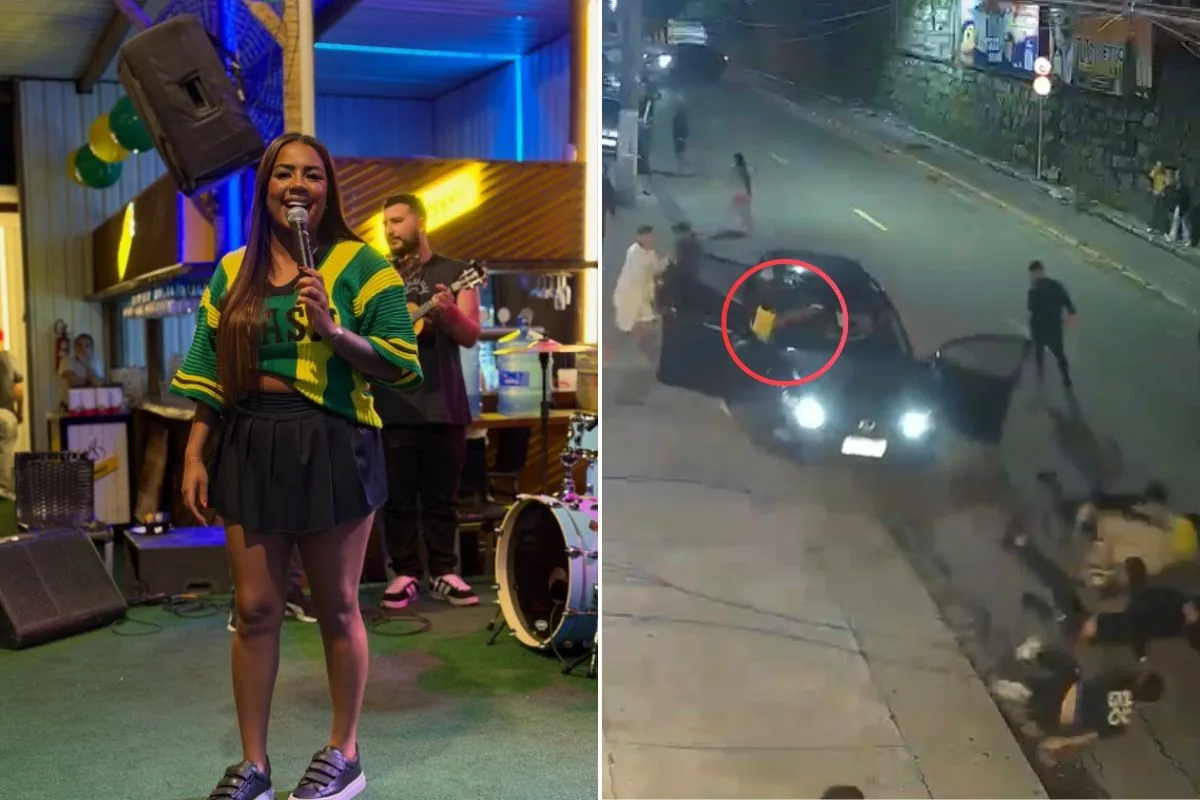 MC Rita é atropelada durante confusão em São Vicente, SP
