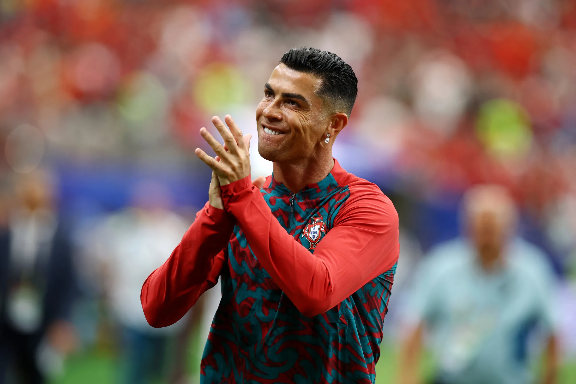 Vídeo de show de drones em homenagem a Cristiano Ronaldo é falso