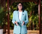 Delcy Rodríguez defende acordo de petróleo com Trump