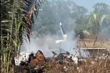 Acidente aéreo mata três pessoas em fazenda de Mato Grosso