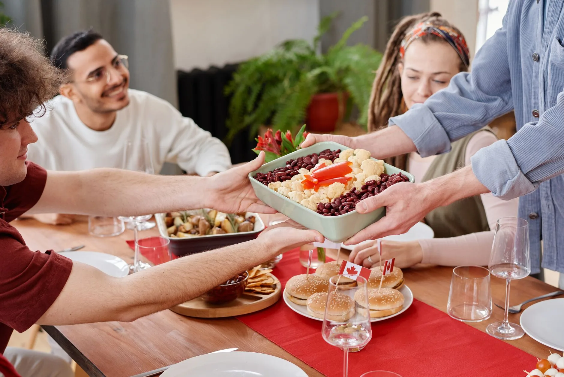 Potlucks estão ganhando força nos Estados Unidos