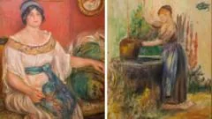 Pinturas de Renoir roubadas em museu francês