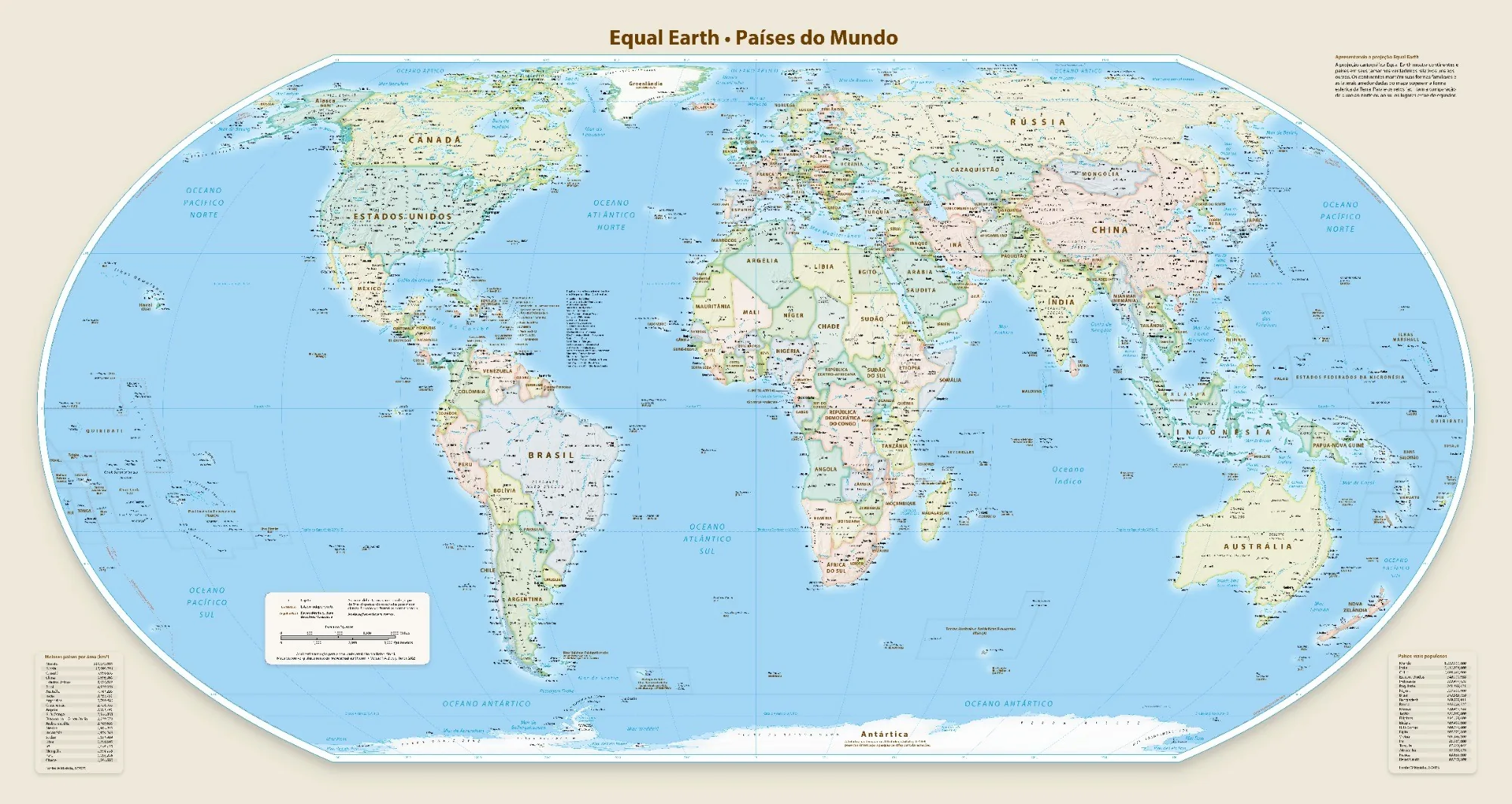 Entenda o que muda no mapa-múndi após ONU aprovar correção de distorções nas dimensões dos continentes