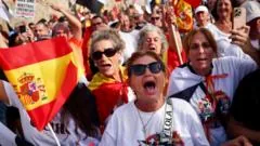 Protestos em Espanha contra gestão do governo sobre crise migratória em Ceuta