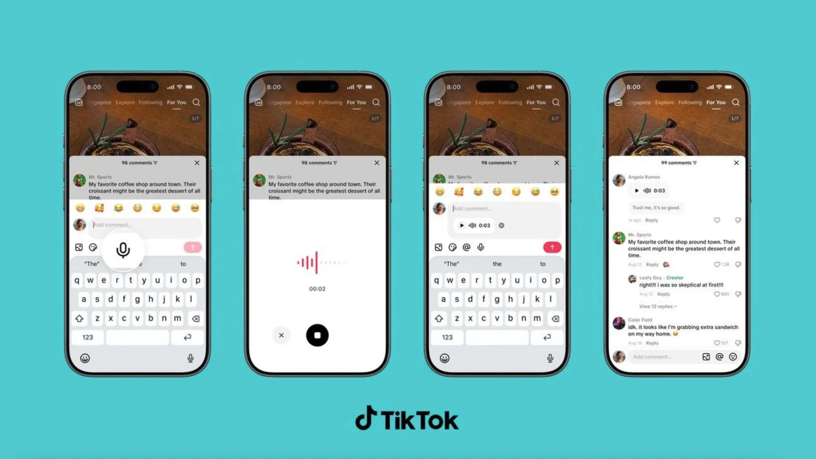 TikTok lança novas funcionalidades de comentários e polos