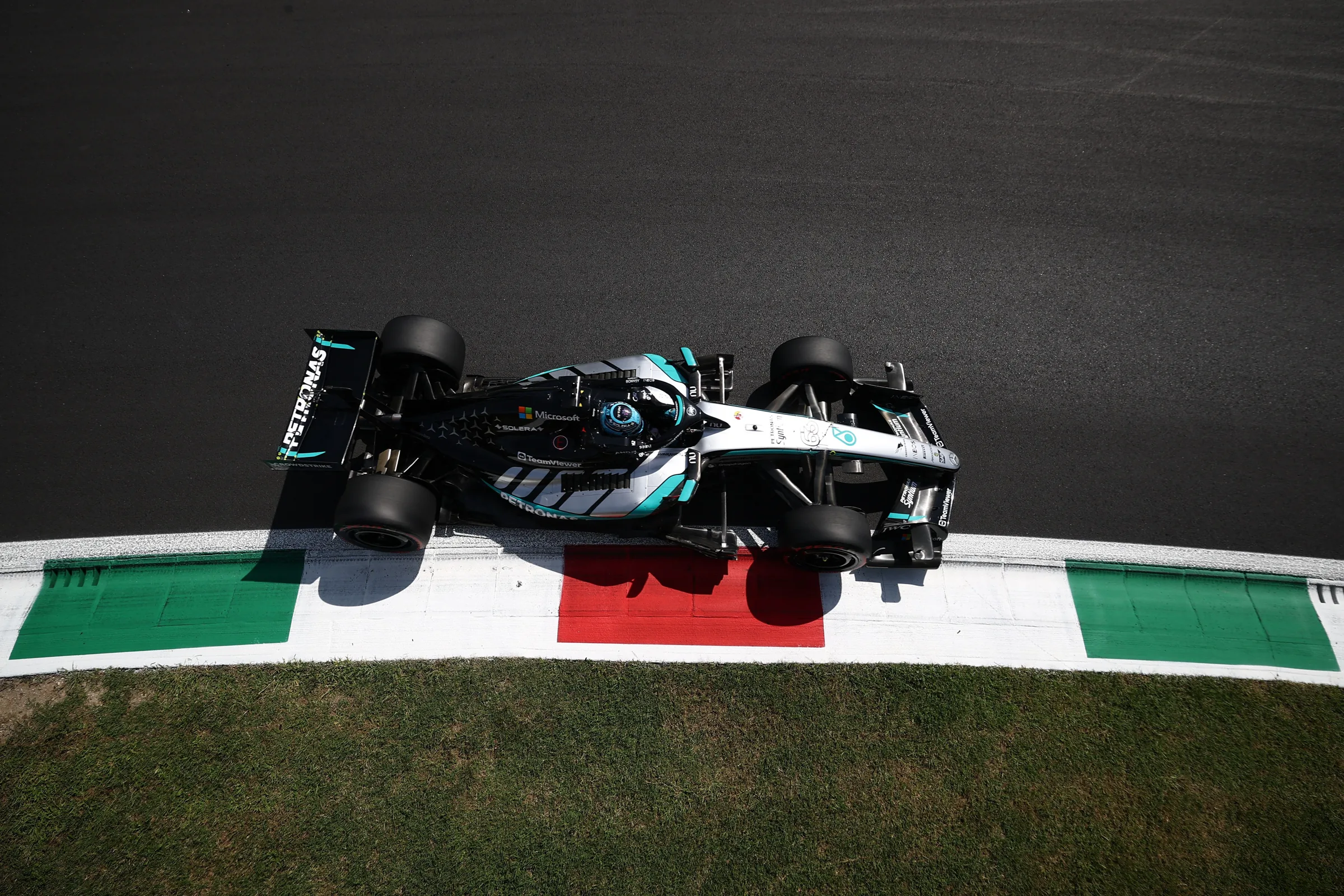 GP da Itália: Russell lidera treino livre, Bortoleto em 13º