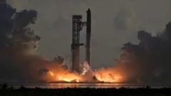 SpaceX realiza lançamento orbital inaugural do Starship