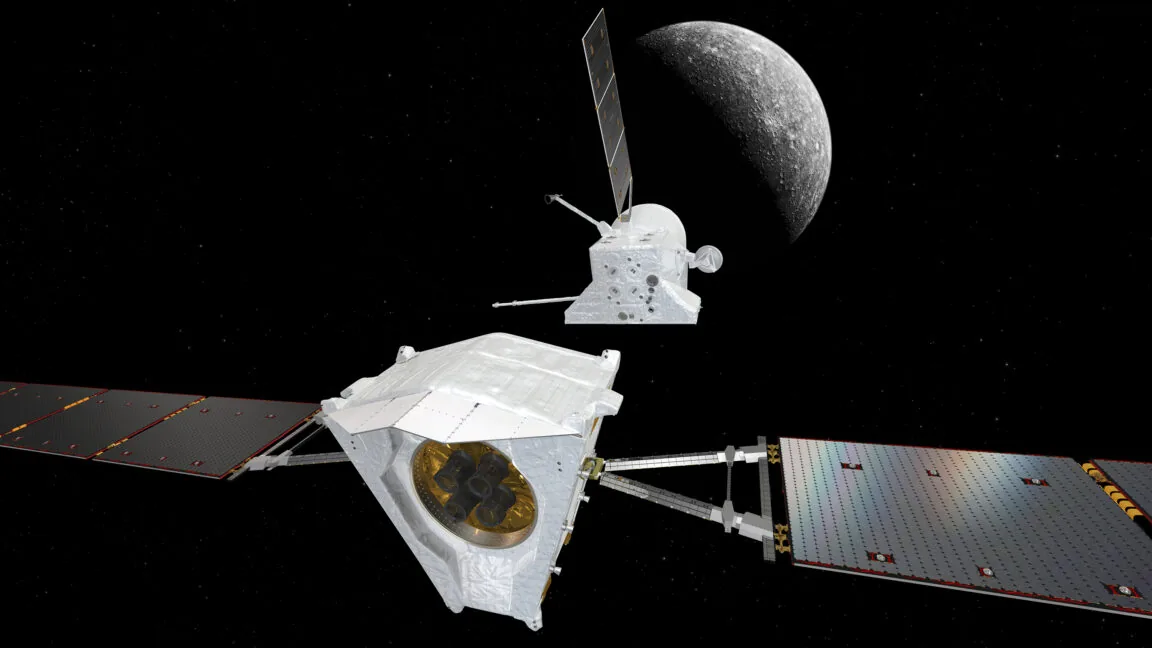 BepiColombo se aproxima finalmente de Mercúrio após oito anos
