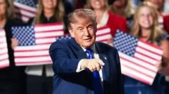 Trump promete US$ 5.000 para adultos americanos se Republicanos vencerem eleições