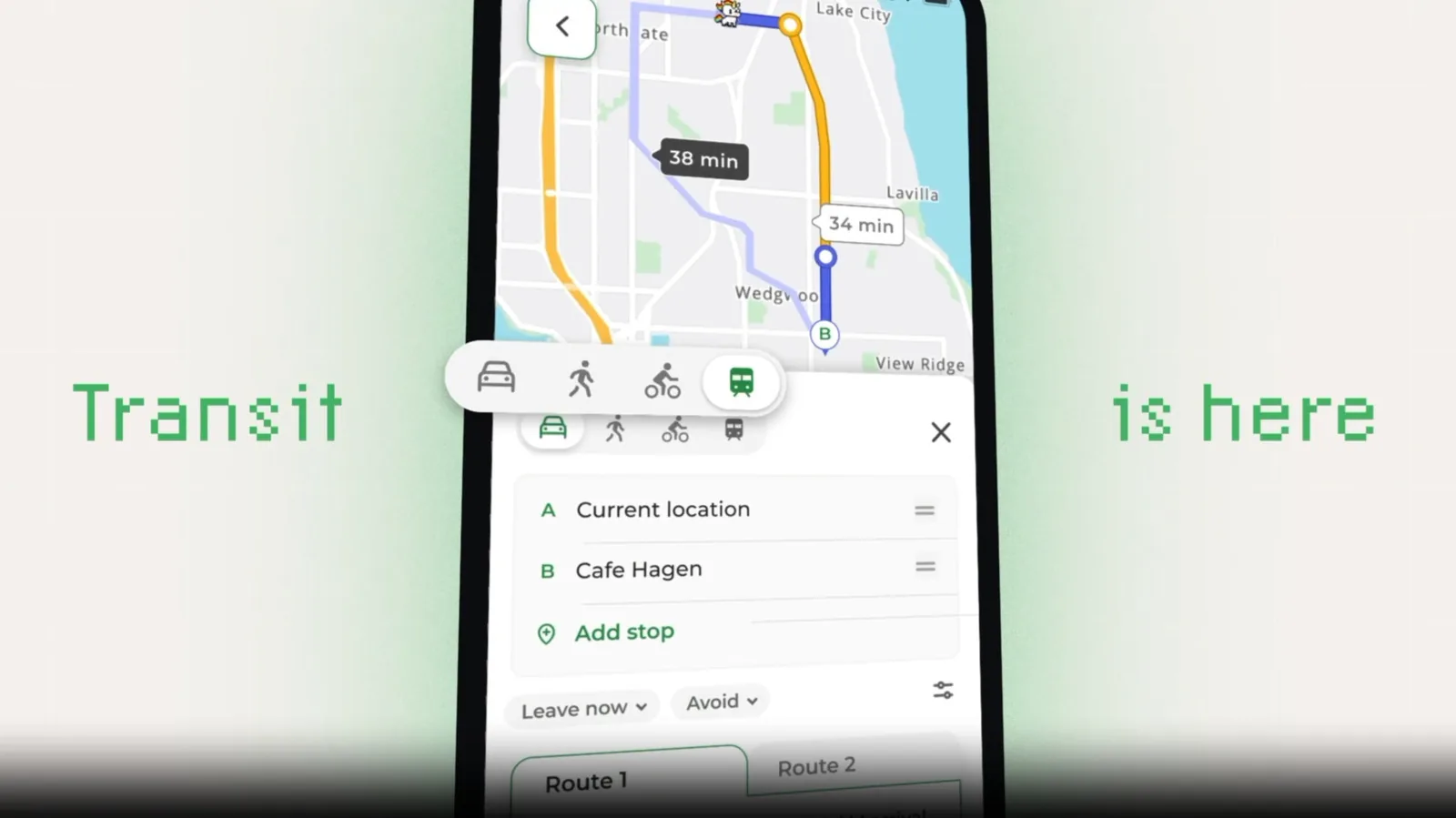 MapQuest finalmente adiciona direções de transporte público