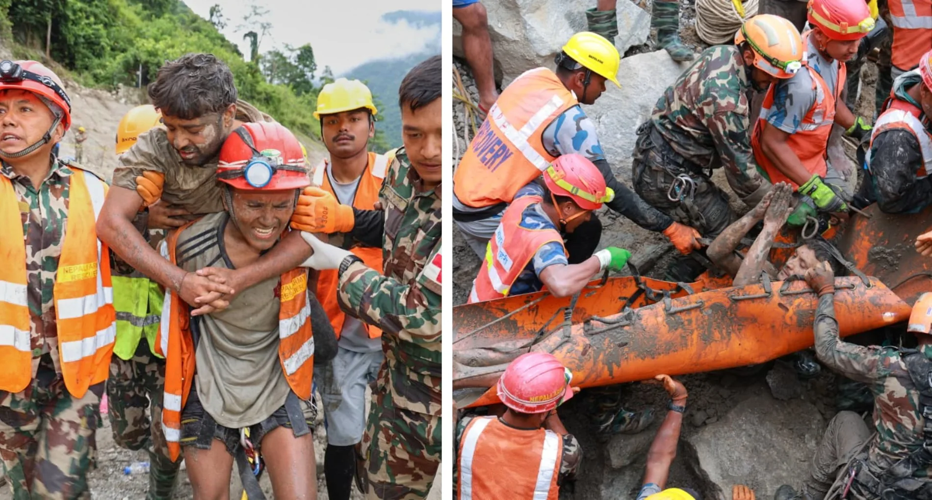 Trabalhador nepalês sobrevive após nove dias em túnel de usina hidrelétrica