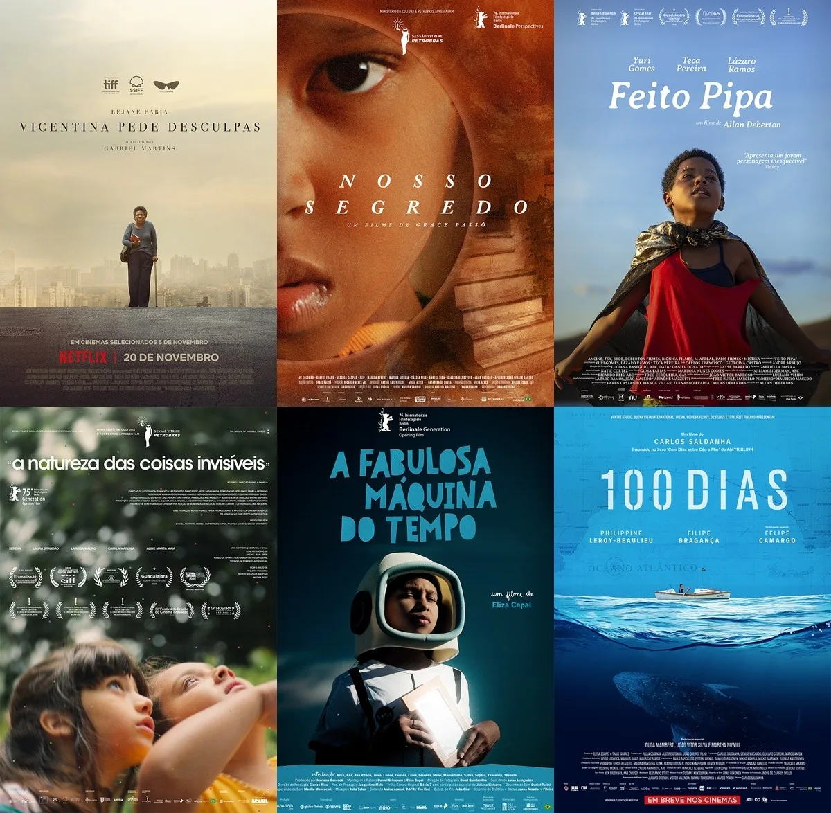 Seis Filmes Brasileiros Pré-Seletos para Oscar 2027