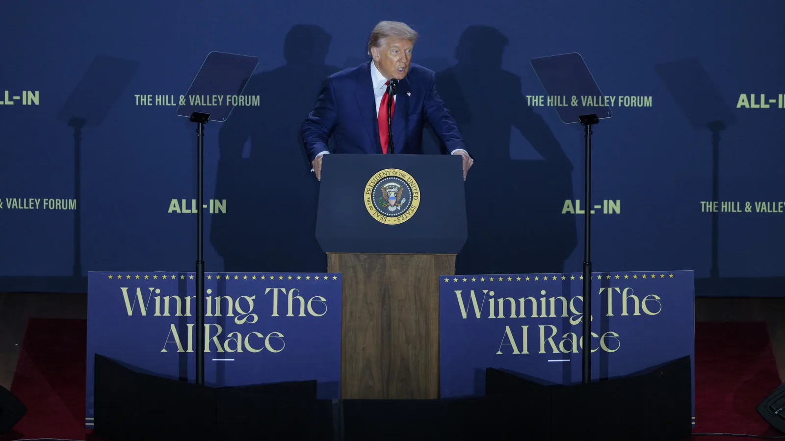 Trump anuncia criação de 'Força de Inteligência Artificial'