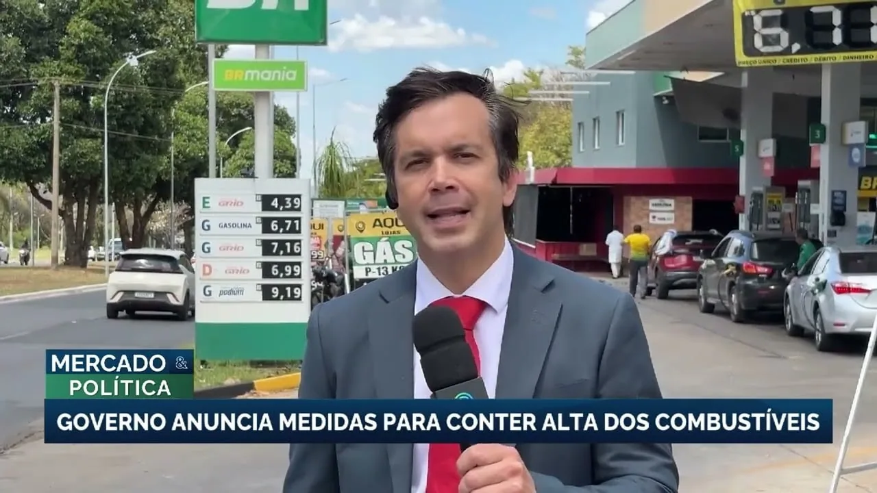 Governo anuncia pacote de medidas para conter alta dos combustíveis