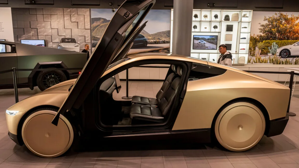 Tesla's Cybercab já está em operação e sob investigação