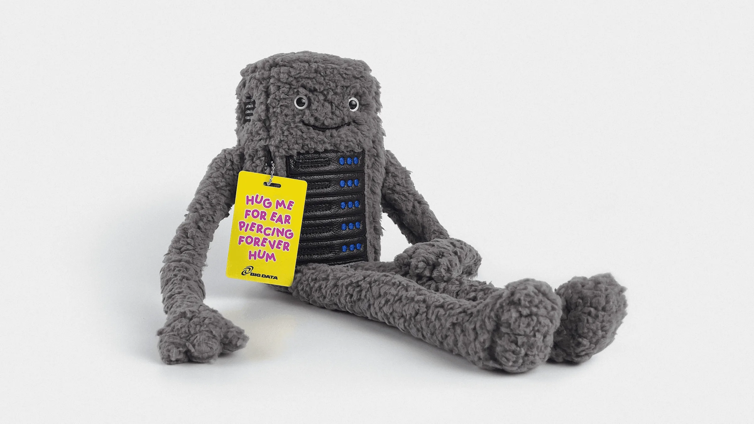 Plushie de Data Center Causa Alarma com Som Preguiçoso