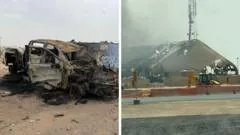 Imagens mostram danos extensos em bases americanas após ataques iranianos