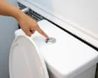 Toilets podem liberar partículas respiráveis durante a descarga