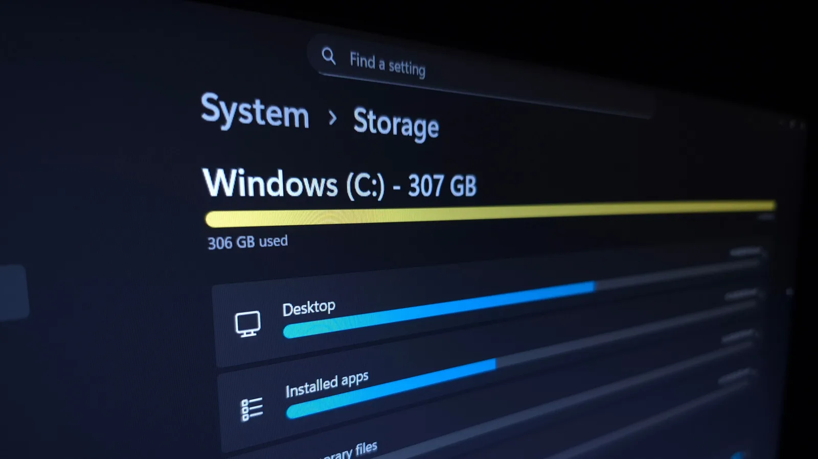 Como ver o que está ocupando espaço em seu PC Windows