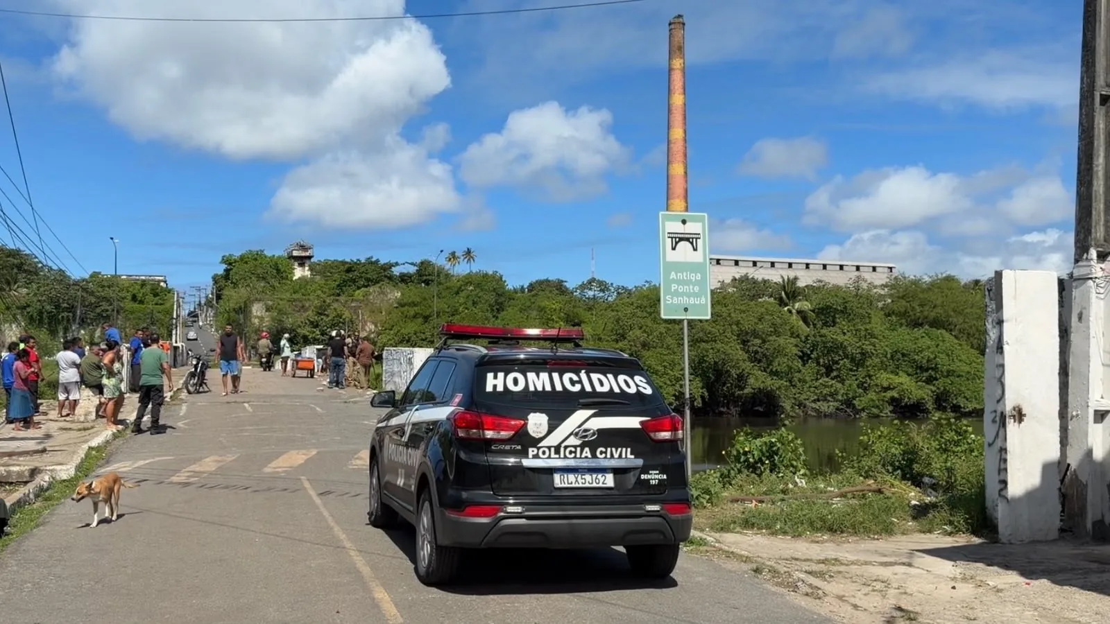 Corpo sem cabeça é encontrado perto da Ponte do Baralho