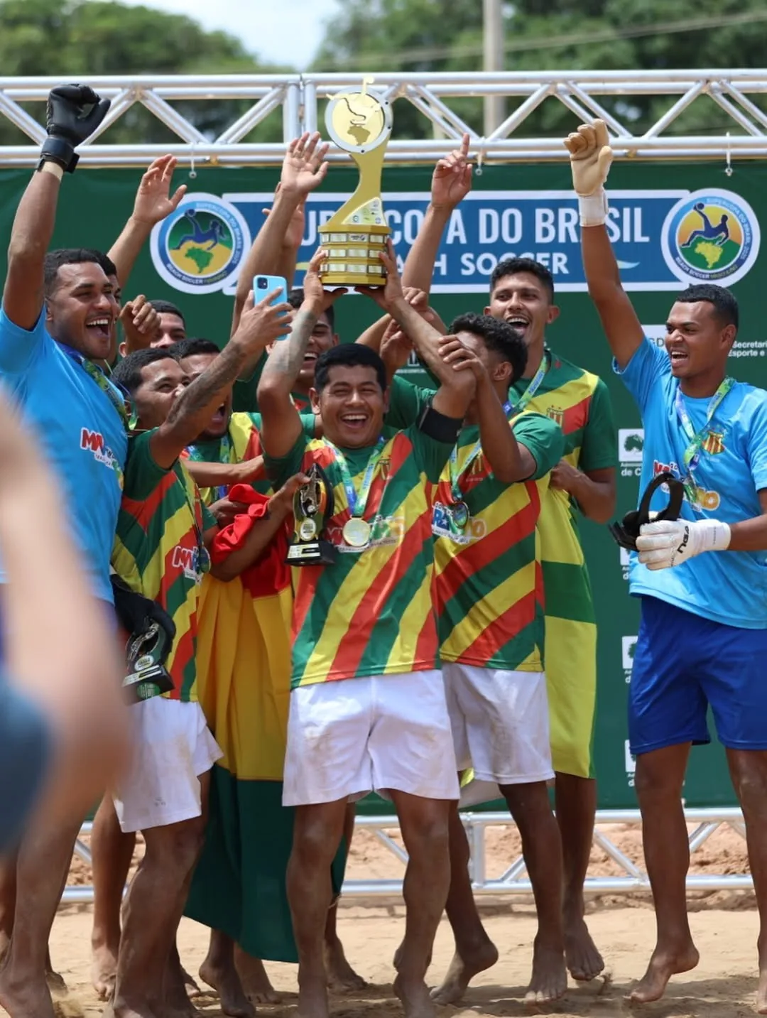 Sampaio Corrêa está fora da Supercopa do Brasil de Beach Soccer