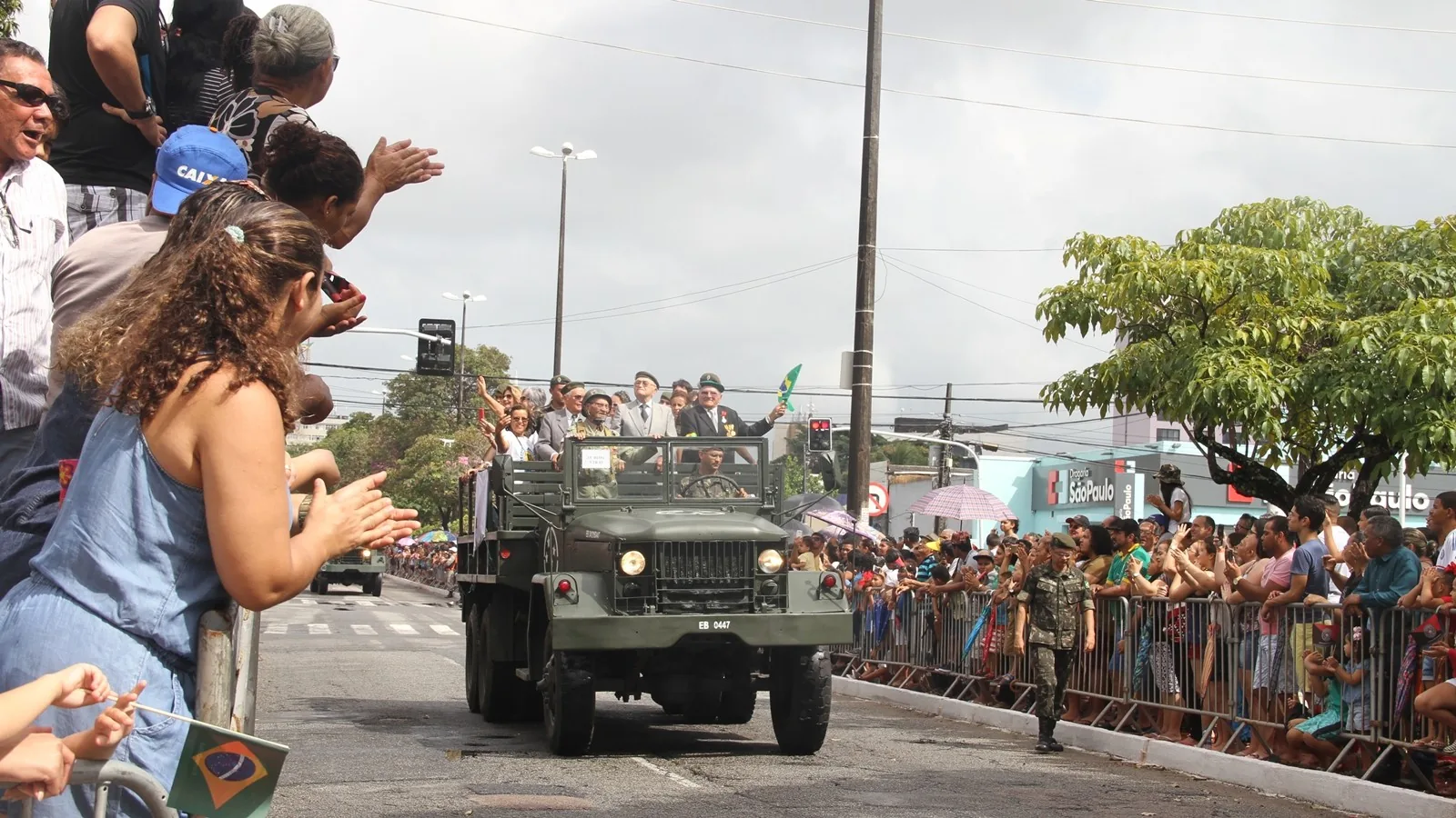 Desfile cívico-militar de 7 de setembro acontece em João Pessoa