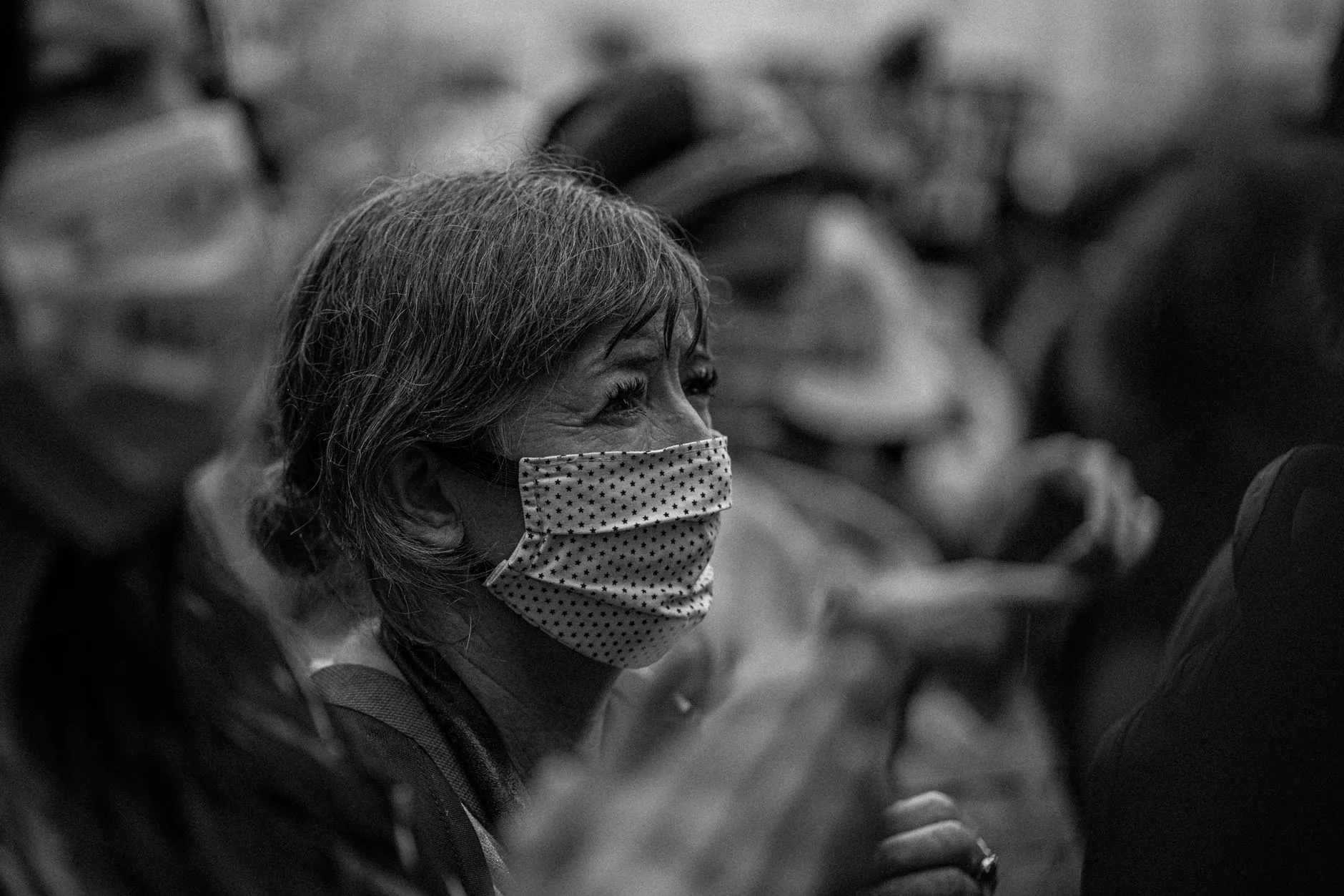 Protestos em Madri após expulsão de idosa