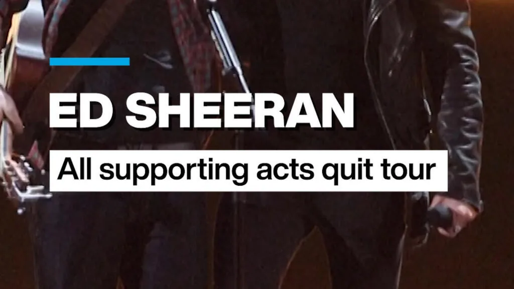 Ed Sheeran: Atos de apoio cancelam turnê após polêmica