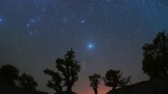 Meteoros da Orionid serão visíveis nas próximas semanas