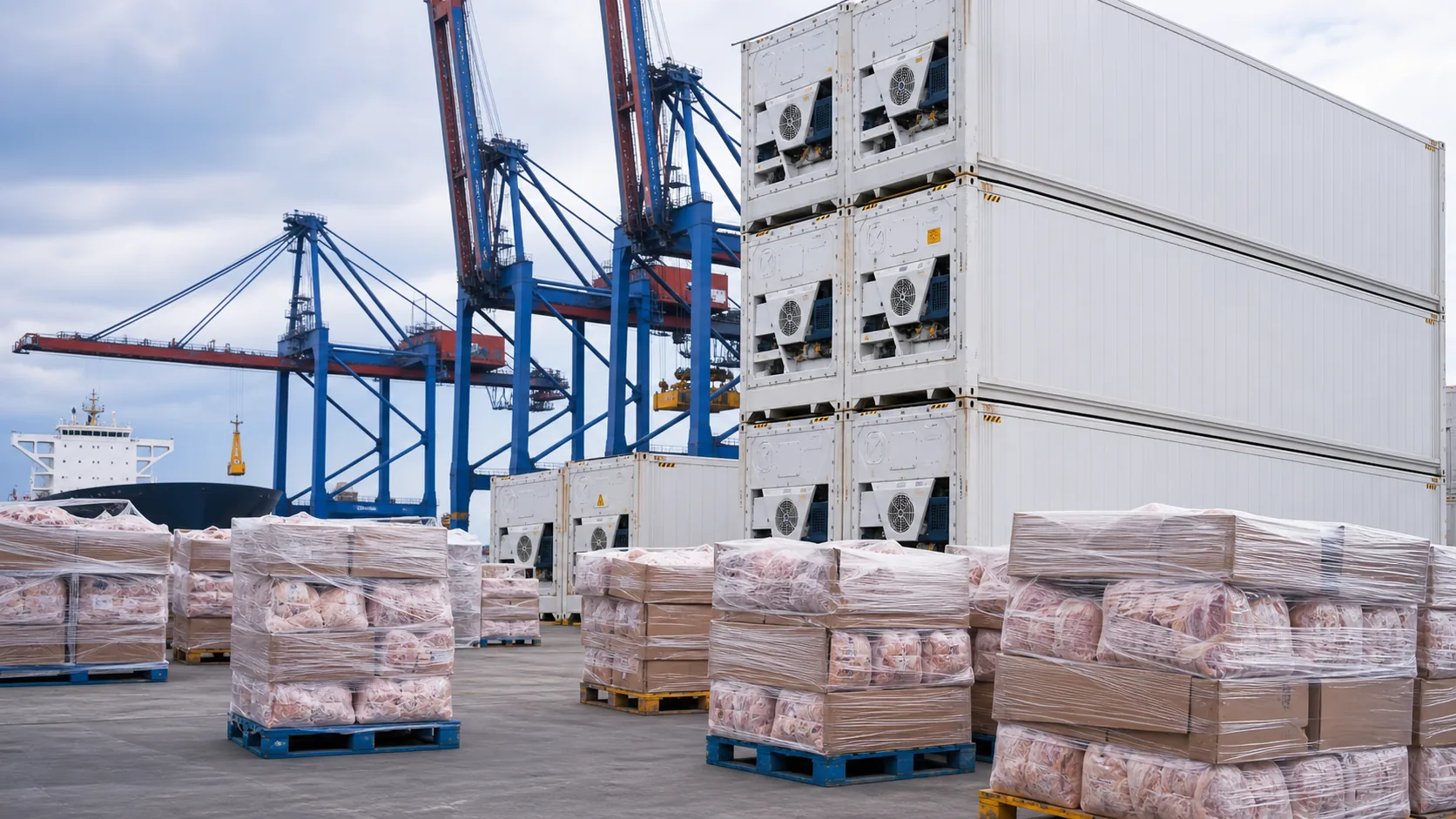 Receita das exportações de frango sobe 42,7% em agosto, enquanto a de suíno cai 1,7%