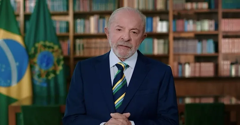 Lula defende soberania nacional em pronunciamento pelo 7 de Setembro