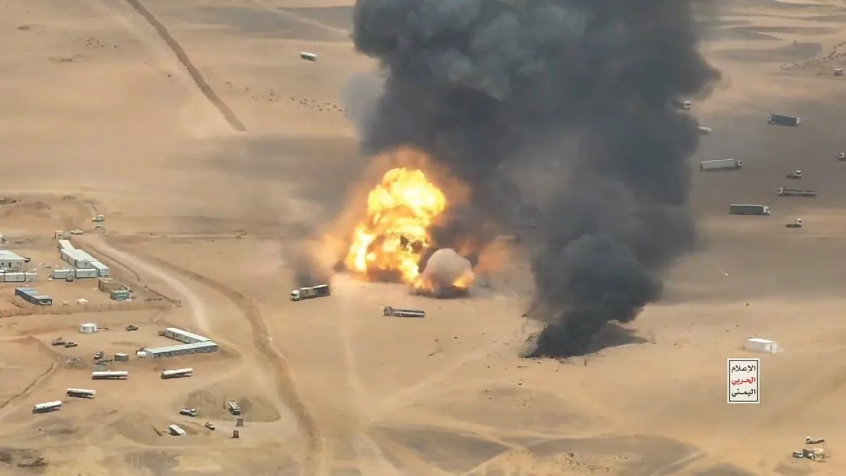 Houthis atacam instalações de energia na Arábia Saudita