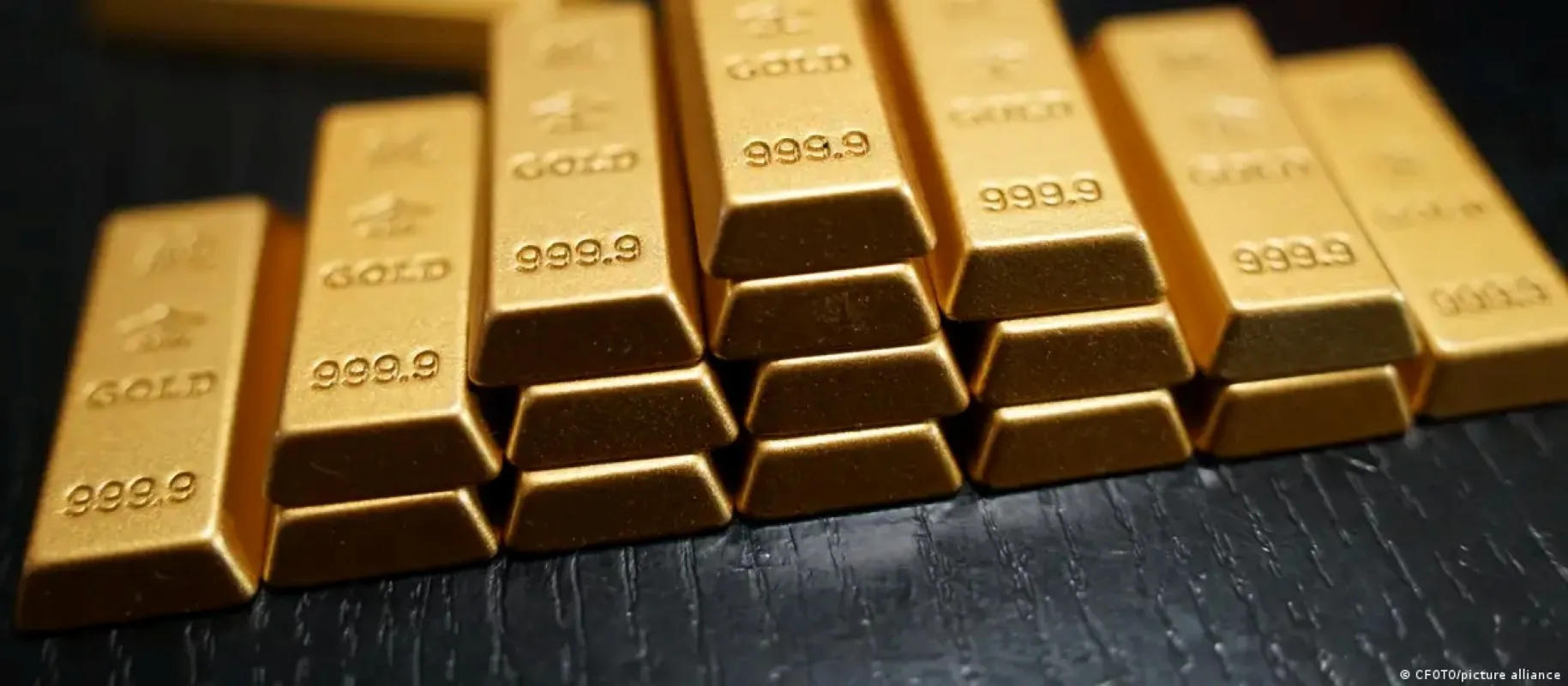 Países europeus aumentam retirada de reservas de ouro dos EUA