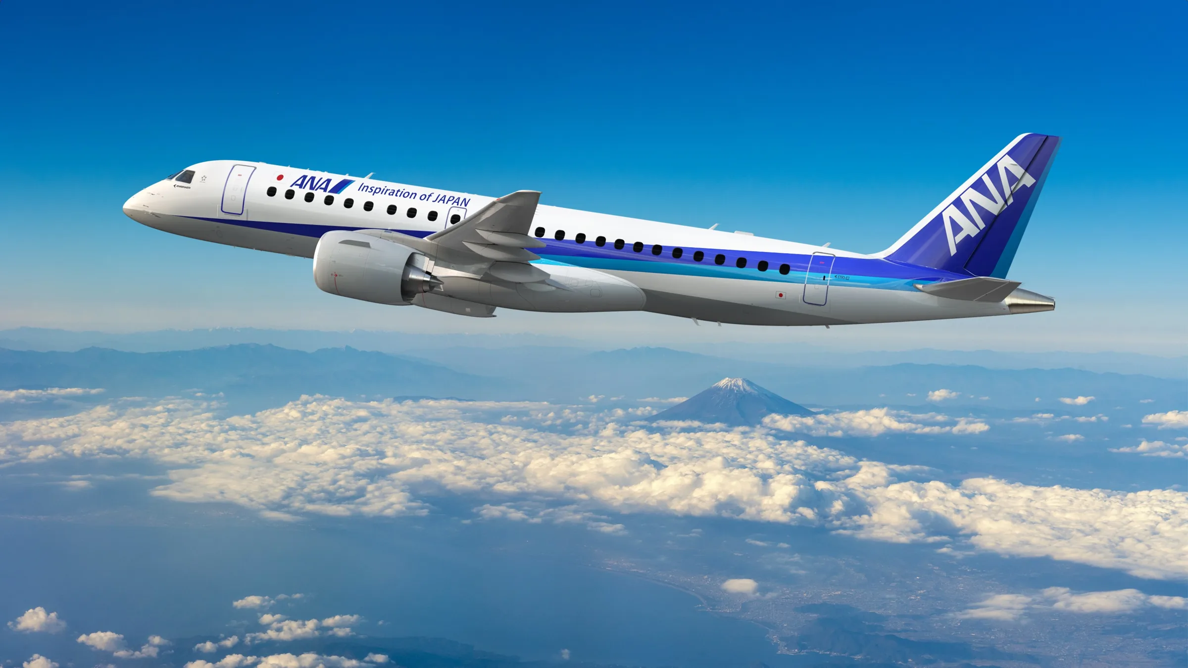 ANA HD aumenta encomenda de aeronaves E190-E2 da Embraer