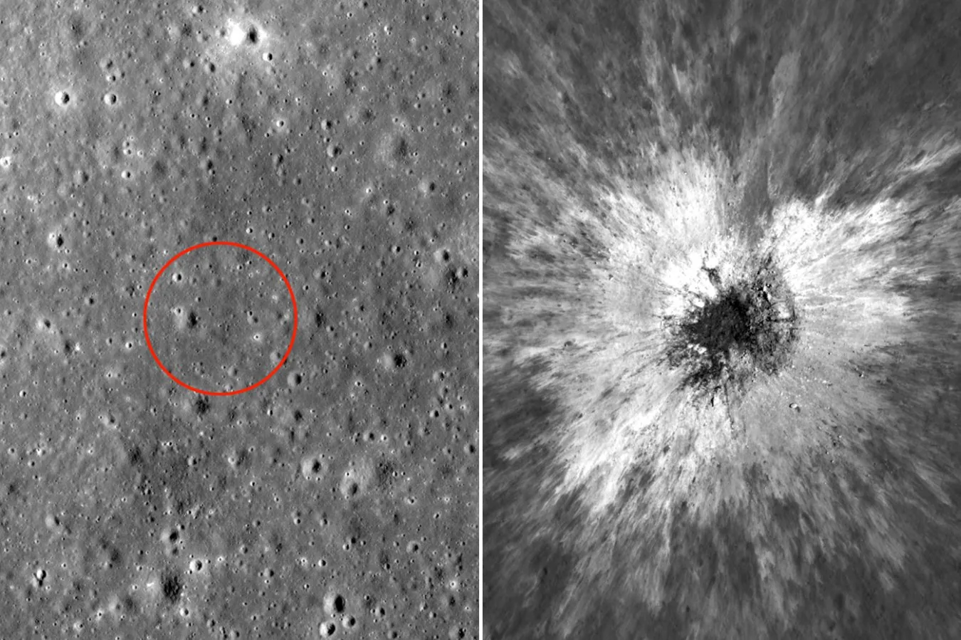 Cratera lunar formada por impacto de asteroide revela novas informações sobre a Lua