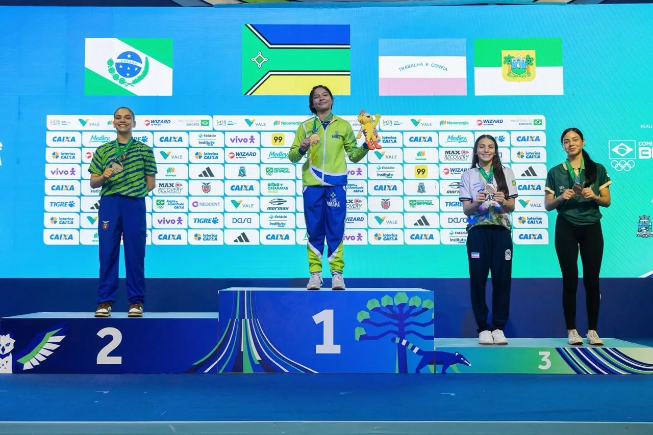 Amapá conquista três medalhas nos Jogos da Juventude