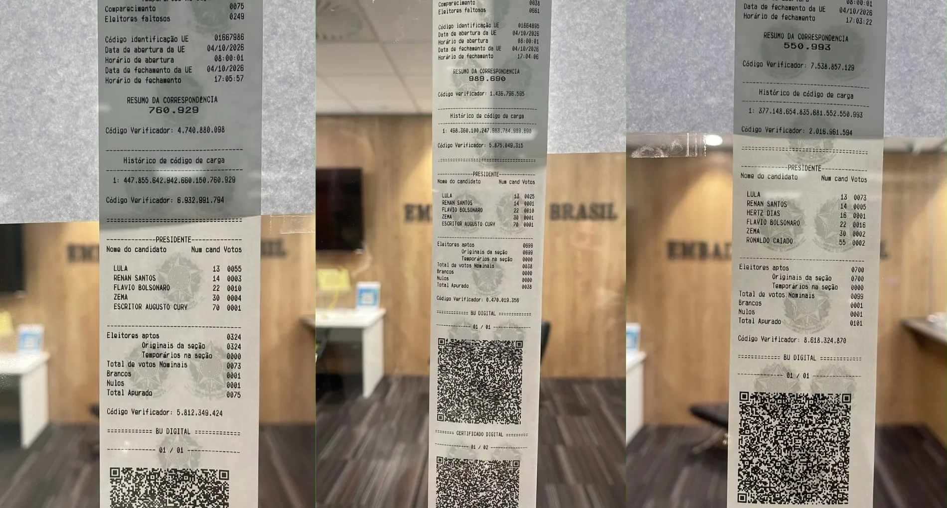 Eleição no exterior: Lula e Flávio Bolsonaro se enfrentam em votos