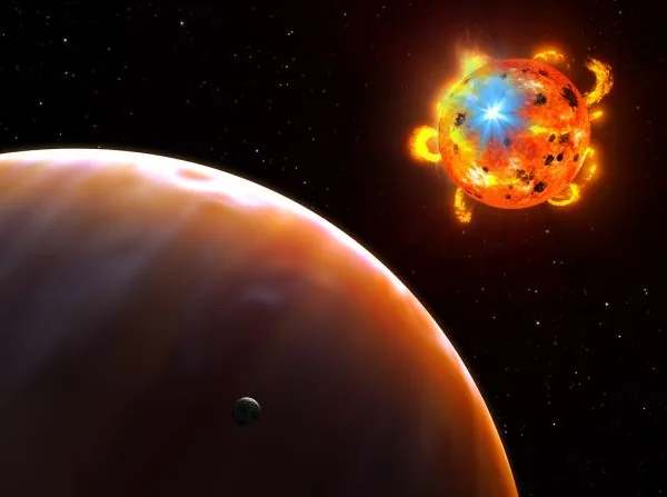 Astrônomos descobrem sistema estelar único onde uma estrela devora lentamente um brânquio
