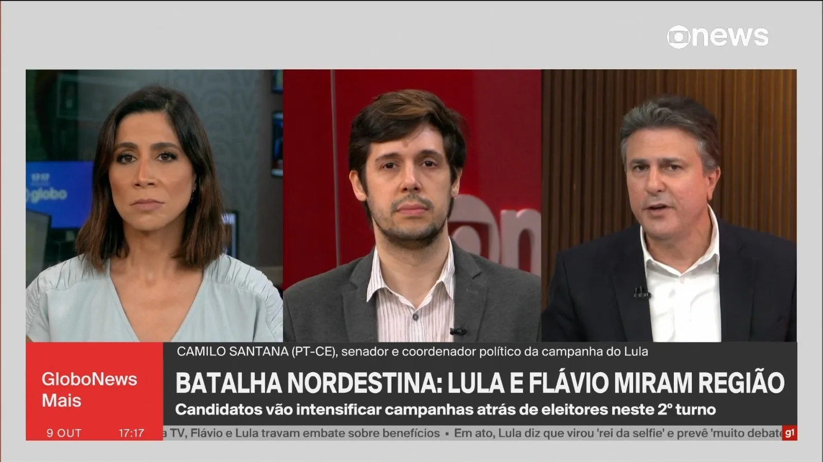 Senador Camilo Santana destaca estratégia de campanha