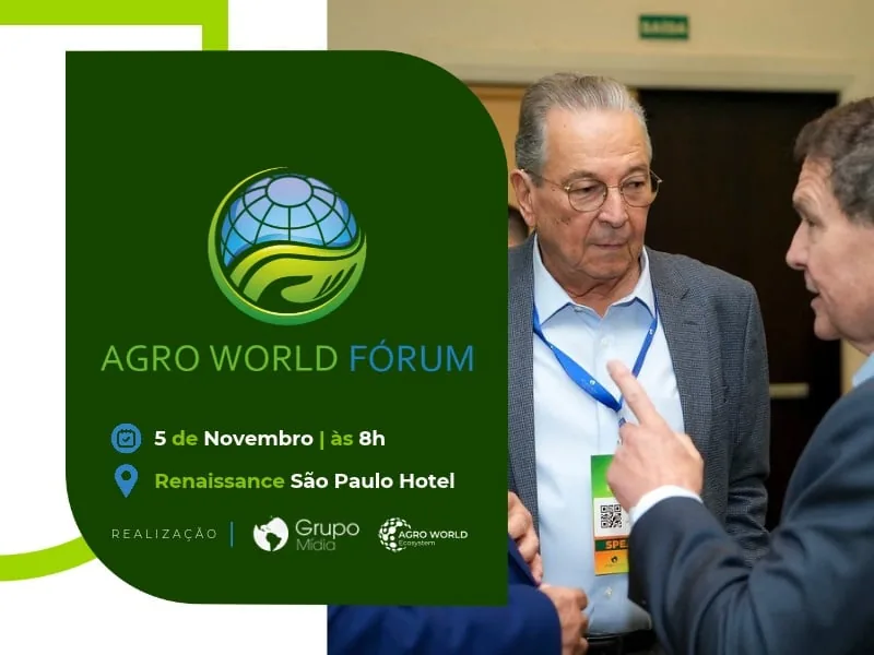 Agro World Fórum 2026 debate impactos da nova ordem global no agronegócio brasileiro