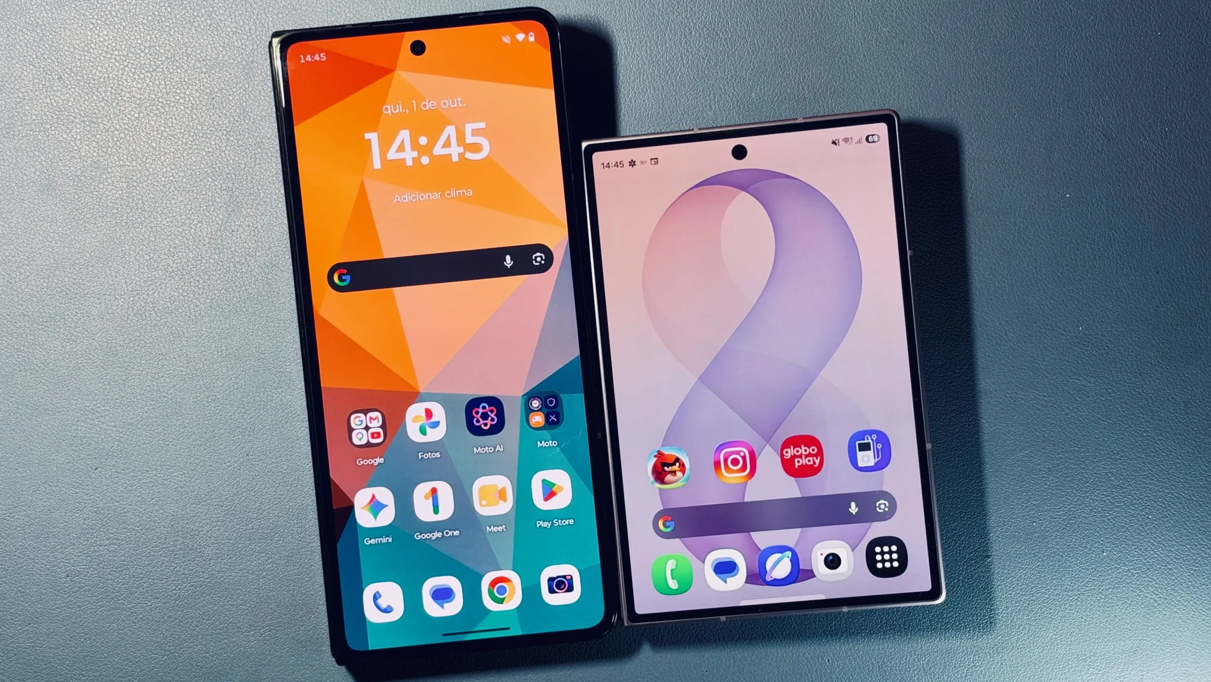 Veja o que só os celulares dobráveis conseguem fazer; g1 testou Moto Razr Fold e Galaxy Z Fold8