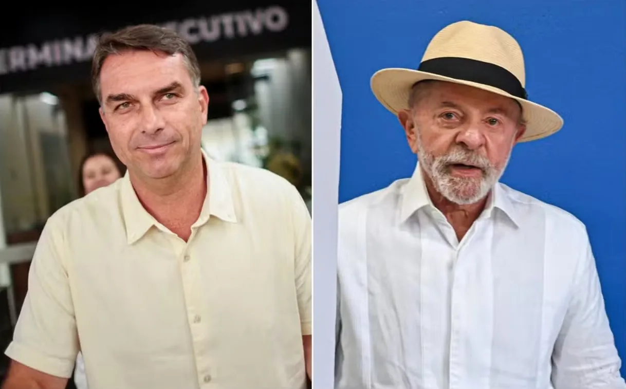 Lula muda discurso no Instagram, enquanto Flávio Bolsonaro mantém foco em voto