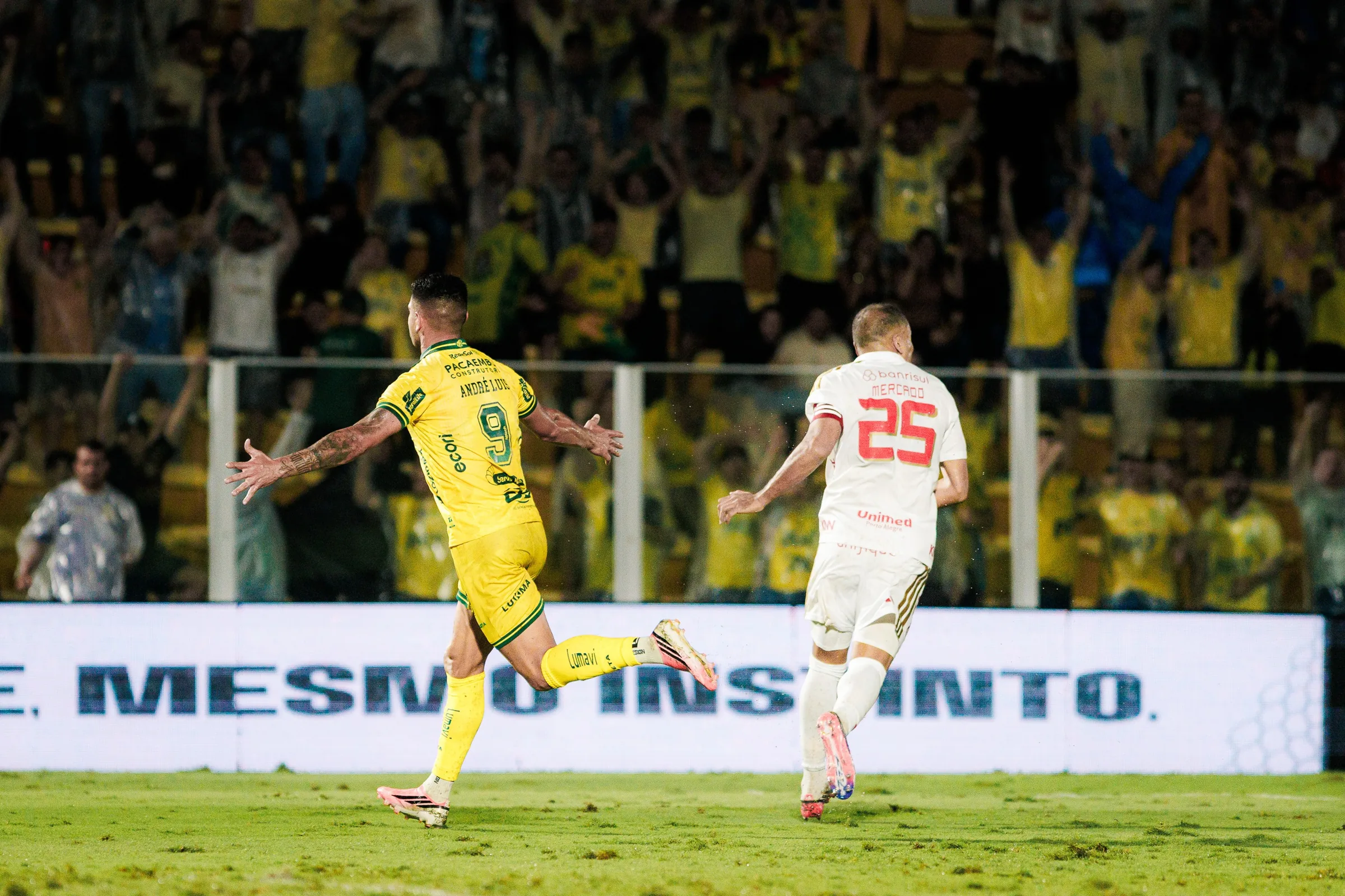 Seis vitórias em sete jogos: Mirassol amplia invencibilidade contra dupla Grenal no Brasileirão
