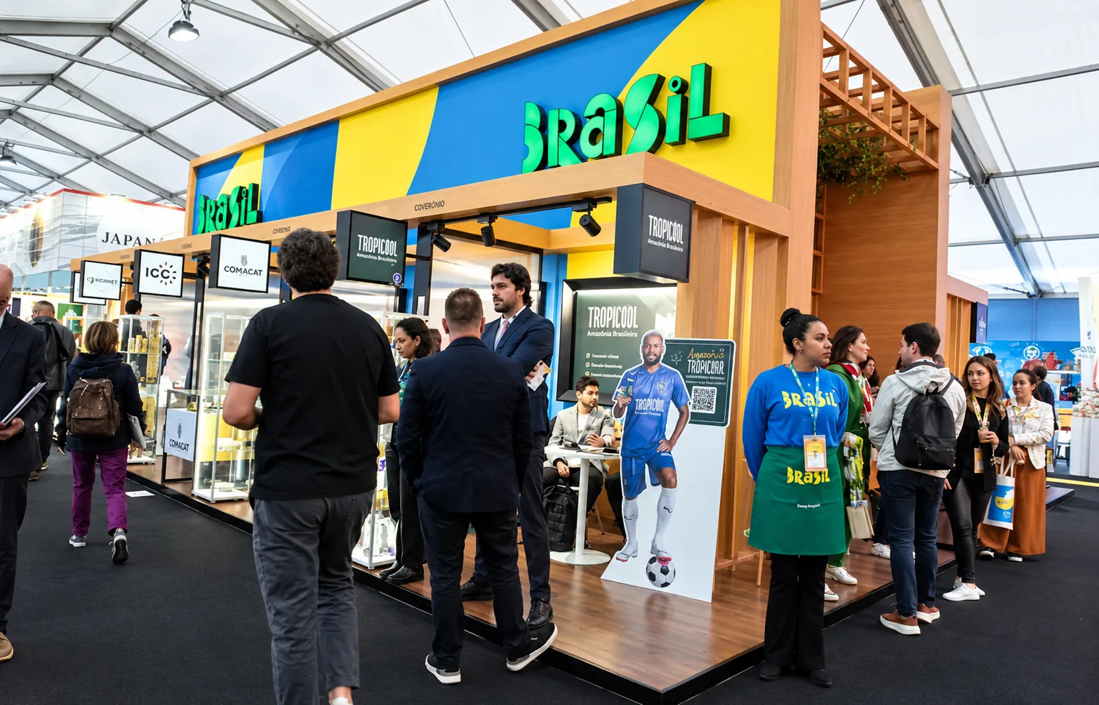 Brasil inaugura pavilhão na Sial Paris 2026