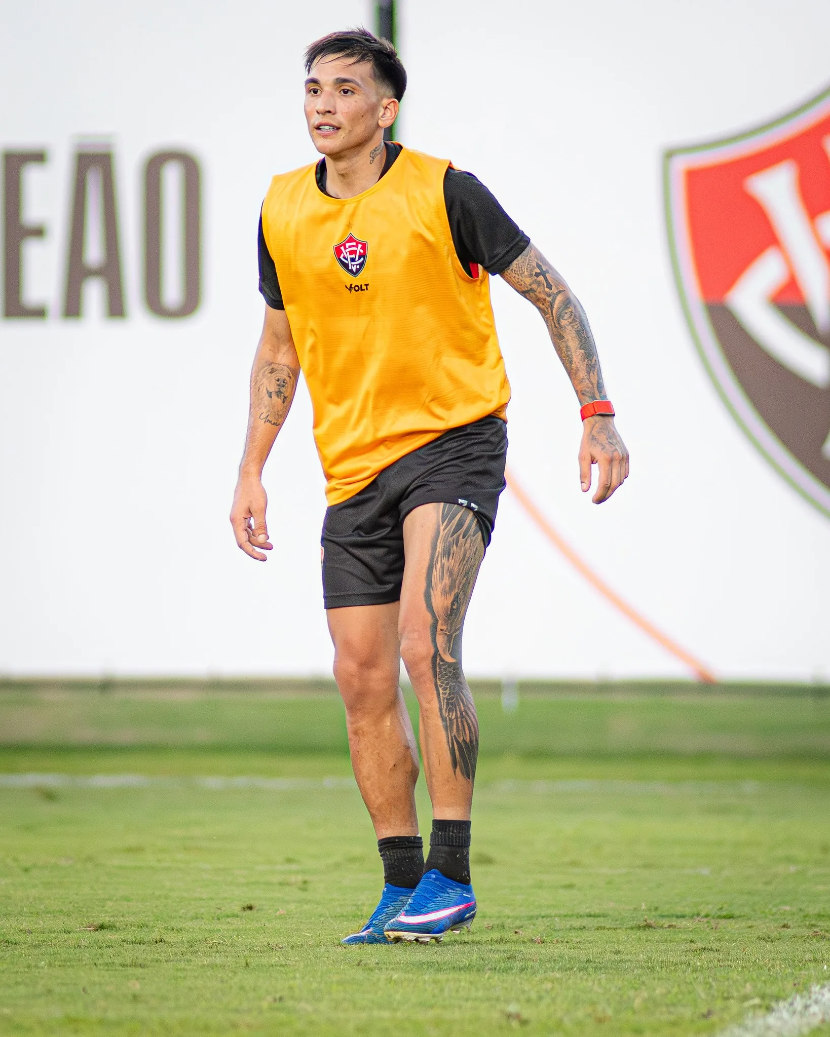 Nacho Laquintana se prepara para estrear pelo Vitória