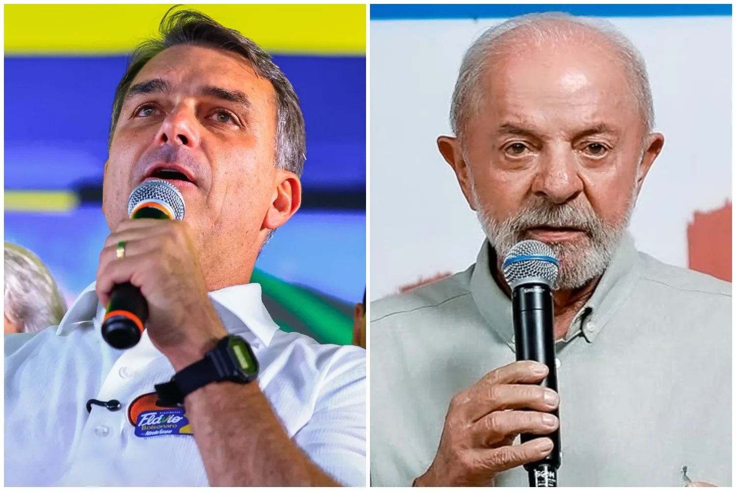 Violência, corrupção e economia: veja as propostas de Flávio Bolsonaro e Lula
