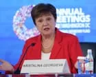 IMF chefe alerta sobre ameaças ao crescimento econômico