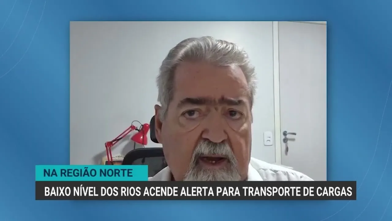 Nível baixo dos rios na Amazônia afeta transporte de cargas