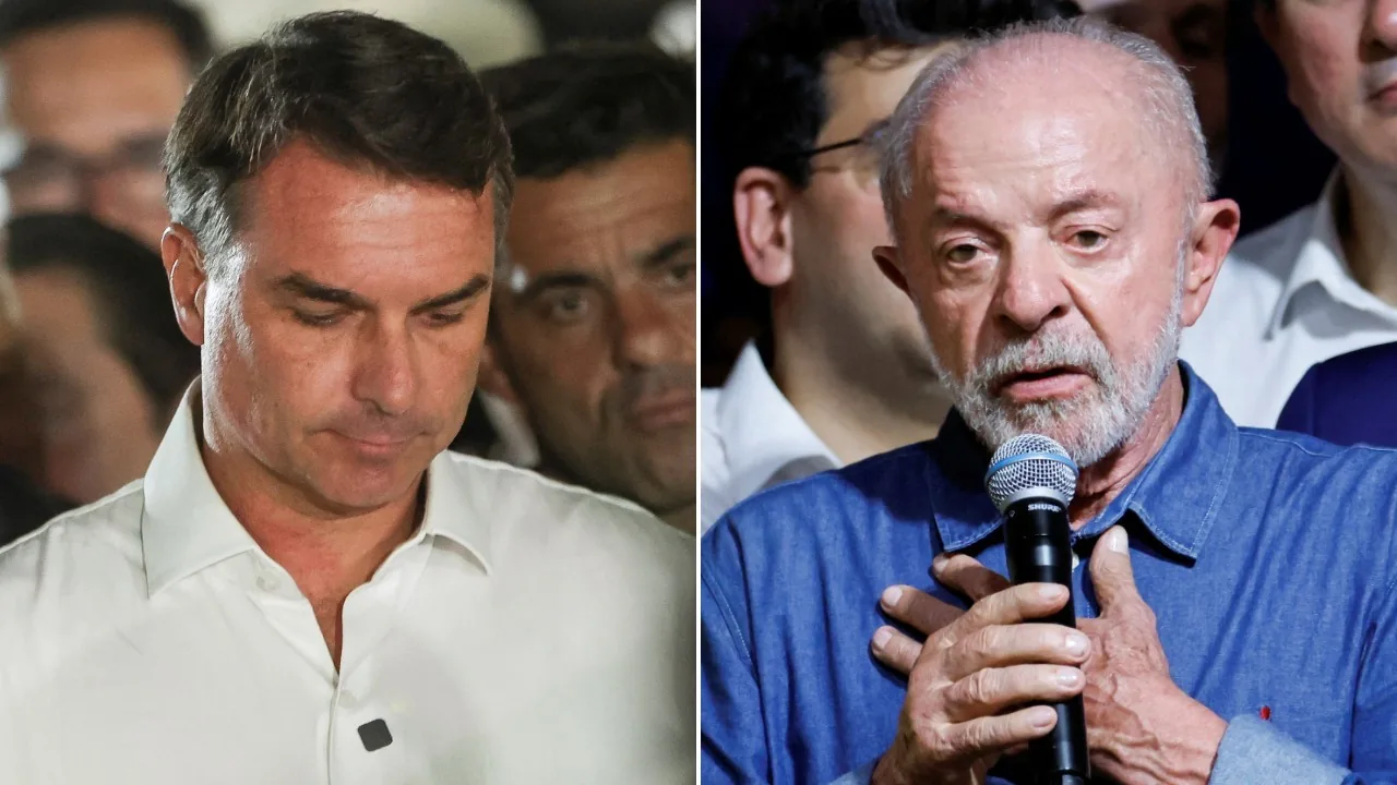 Lula e Flávio Bolsonaro se destacam nos três maiores colégios eleitorais